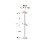 Webforge Monowills Side angle right stanchion