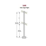 Side Angle Right Stanchion,